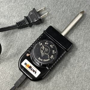 Salton George Forman Replacement Power Cord Probe Tested Works 3 FT Cord 1200W